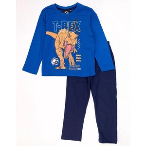 Jurassic World Dino Pyjama - Blauw - T-Rex. Maat 128 cm / 8 jaar