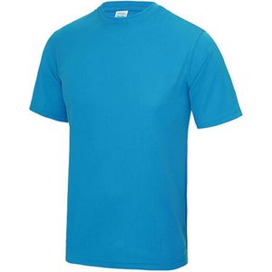 Vegan T-shirt met korte mouwen Cool T 'Sapphire Blue' - XL