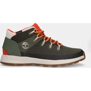 Timberland Sprint Trekker Waterproof Mid Groene Sneakers