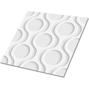 Tulup PVC Tegels - Moderne Stijl Vinyl Tegels - 30 cm x 30 cm - Grijs Zelfklevende Vinyltegels - Set van 9 - Zelfklevende PVC Tegels - Geometrisch Plaktegels - Vloer Tegels PVC - Plaktegels keuken en Badkamer