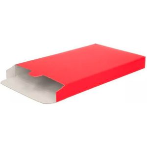 Brievenbusdoos - Rood A4+ | 35 x 25 x 2,8 cm | Verpakkingsdozen | Feestverpakking | Verpakkingsmateriaal | Brievenbusdoosjes | Rood