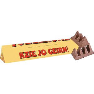 Toblerone chocolade cadeau ""Kzie jo geirn!"" - 360g