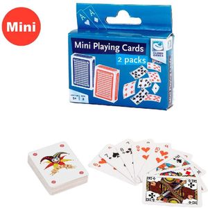 Clown Games Mini Speelkaarten Set - 2 Stuks | Ideaal voor op vakantie | Geschikt voor kinderen vanaf 5 jaar