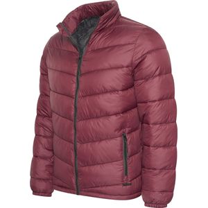 Cappuccino Italia - Heren Jas winter Winter Jacket Burgundy - Rood - Maat M