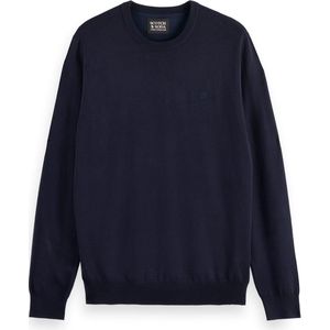 Scotch & Soda CORE - VISCOSE PULLOVER CREWNECK Heren Trui - Maat M