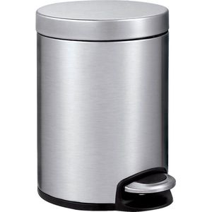 EKO - Serene pedaalemmer 5 ltr, EKO - Stainless steel Plastic - mat RVS