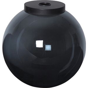 Star Trading lampenkap Orby, zwart, globe, buiten, E27, Ø 30 cm