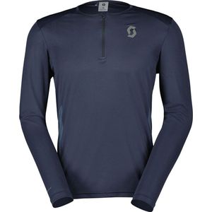 Scott Endurance Tech Lange Mouwenshirt Blauw S Man