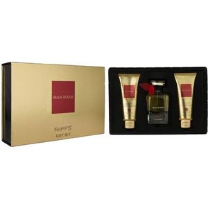 RIIFFS Bella Rouge Giftset 3 pcs - 100 ml EDP + Bodylotion 100 ml + Showergel 100 ml
