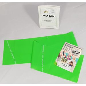 Dyna Band Medium Weerstandsband - 120 cm - Groen