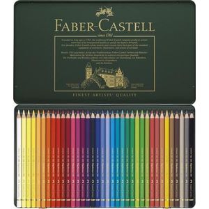 Faber-Castell kleurpotloden - Polychromos - 36 stuks in blik - FC-110036