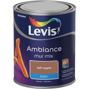 LevisAmbiance Mur Satin Mix - Soft copper - 1 L