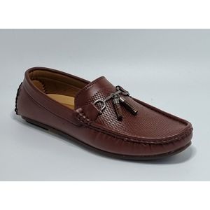 Edge - Heren Loafers - Moccassin - Bruin - Maat 39