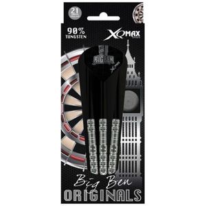 XQMax Benito Van De Pas Dartset Steeltip Zwart Gewicht 25