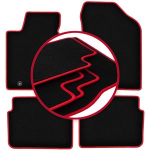CARLUX-RED automatten voor: Kia Ceed II hatchback, stationwagen, stationwagen, ProCeed, coupé (2012-2018)