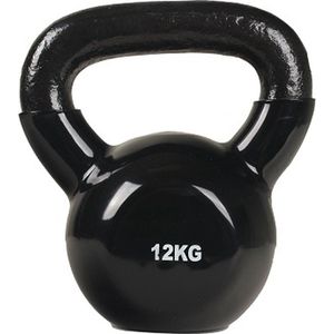 RS Sports Kettlebell - 12 kg - Zwart