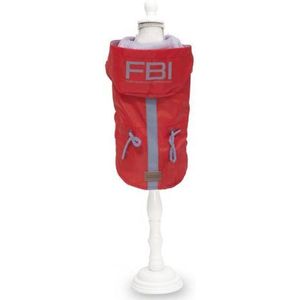 Croci - Hondenjas Regenjas - Vancouver FBI waterproof Rood - 60 cm