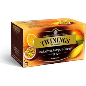 Twinings Passievrucht mango & orange aroma 25st