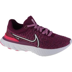 Nike React Infinity Run Flyknit 3 DD3024-500, Vrouwen, Purper, Hardloopschoenen, maat: 39