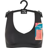 Sloggi Women ZERO Feel 2.0 Bralette - bralette - zwart - Maat: XXL