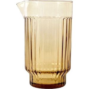 XLBoom Lima Karaf - Waterkaraf in Glas - Lichtamber - 0,5L
