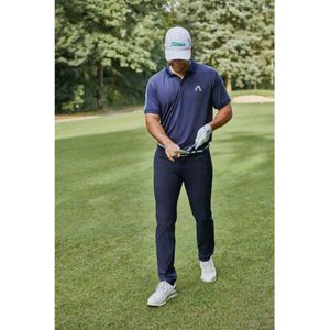 Alberto Robin-G Stretch Golfbroek - Zwart - Maat 48