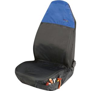 Walser Universele beschermhoes voor autostoel blauw / zwart