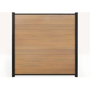 Set Premium Composiet Schutting Eiken - inclusief tuinpalen