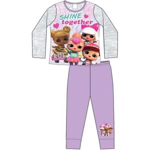 L.O.L. Surprise! pyjama - paars met grijs - LOL Surprise pyama Shine Together - maat 116