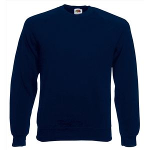 Fruit of the Loom - Classic Raglan Sweater - Donkerblauw - XL