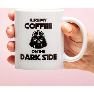 Ditverzinjeniet.nl Mok I Like My Coffee On The Dark Side