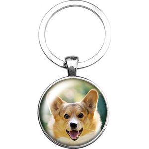 Sleutelhanger Glas - Hond