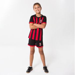 AC Milan thuis tenue 22/23 - Maat 116 - Voetbaltenue Kinderen - Zwart/Rood