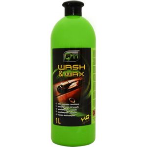 Autoshampoo Wash&Wax sterk schuimende autoshampoo en wax 1 liter - Q11