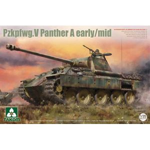 1:35 Takom 2175 Sd.Kfz. 171 Panther Ausf. A Mid-Early Production Plastic Modelbouwpakket