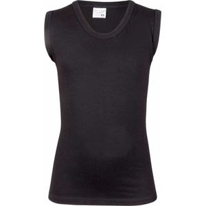 Beeren Comfort Feeling katoen mouwloos shirt - 116 - Zwart