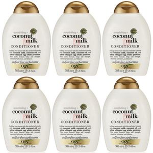 OGX Conditioner – Nourishing Coconut Milk 385 ml (6 stuks)