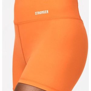 Stronger - Alma Hotpants - Sportshort - Dames - Oranje - Maat XL