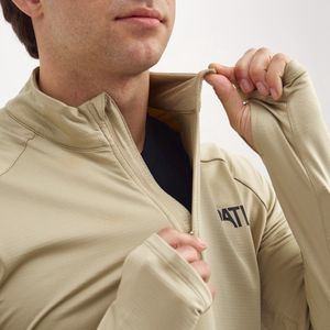 Lipati Moderate Half Zip Long Sleeve
