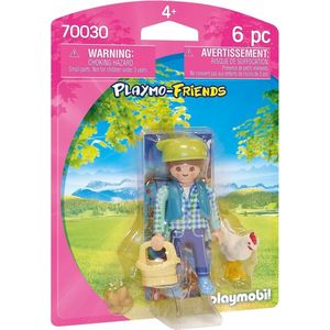 PLAYMOBIL Boerin met Kip - 70030