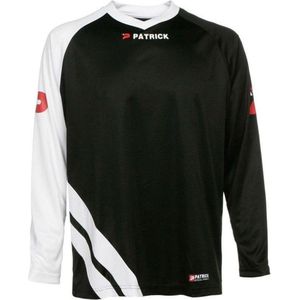 Patrick Victory Voetbalshirt Lange Mouw Kinderen - Zwart / Rood | Maat: 9/10