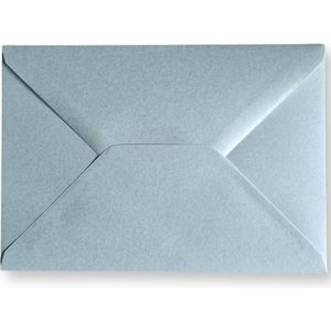 Cards & Crafts 100 Luxe Metallic C6 enveloppen - Mint - 16,2x11,4 cm - 110 grams - 162x114mm