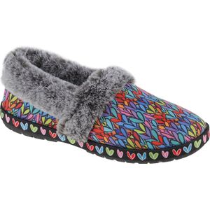 Skechers Too Cozy-Love Renegade 113609-BKMT, Vrouwen, Veelkleurig, Pantoffels, maat: 39