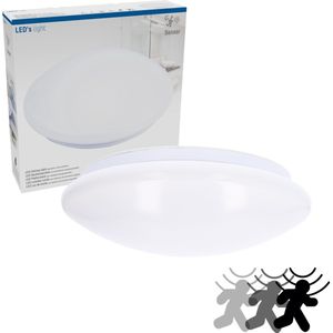 LED's Light Plafondlamp met Sensor 1100 - Daglicht en bewegingsdetectie - Ø 33 cm