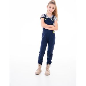 4President meisjes tuinbroek Remy Navy Blue