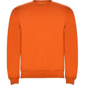 Oranje unisex sweater Clasica merk Roly maat XL