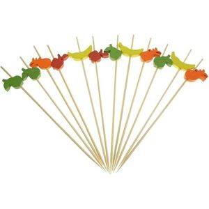 cocktailprikkers Fruit cocktail prikkertjes sandwich sticks 12 stuks