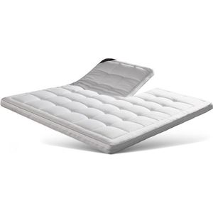 Splittopper 160x200 - Natuurlatex - Caresse 860 - 10 cm dik - Anti allergisch