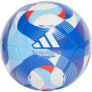 adidas Ile-De-Foot 24 Olympics Training Ball IW6330, Unisex, Blauw, Bal naar voetbal, maat: 3