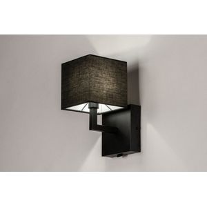 Lumidora Wandlamp 74114 - Voor binnen - ODIN - G9 - Zwart - Metaal